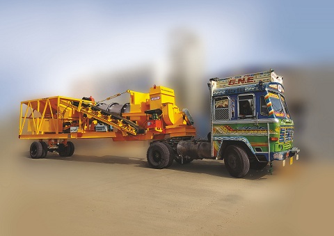 mobile hot mix plant