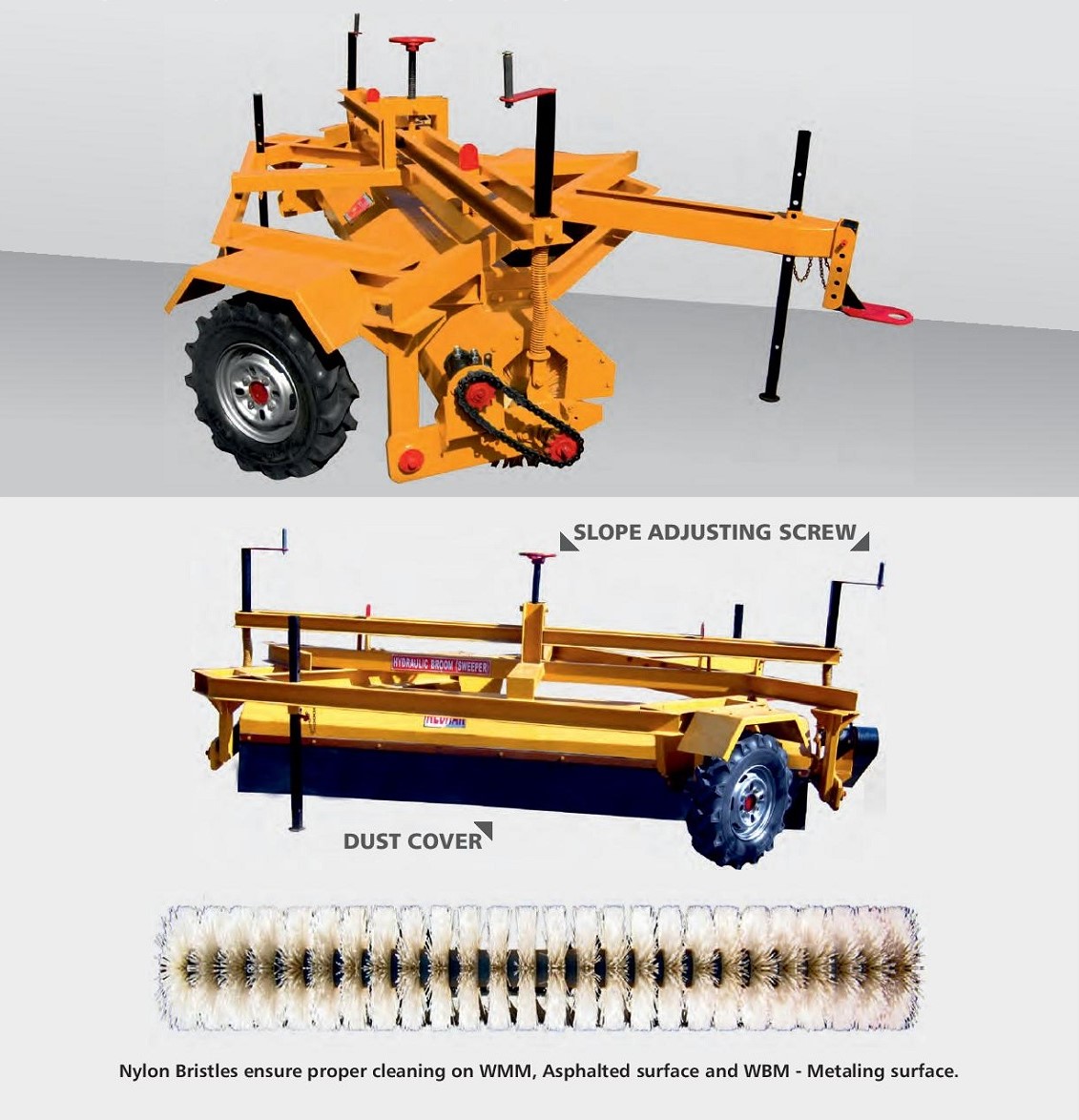 hydraulic broomer