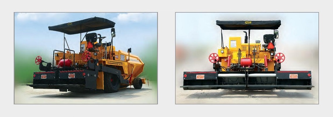 road paving machine