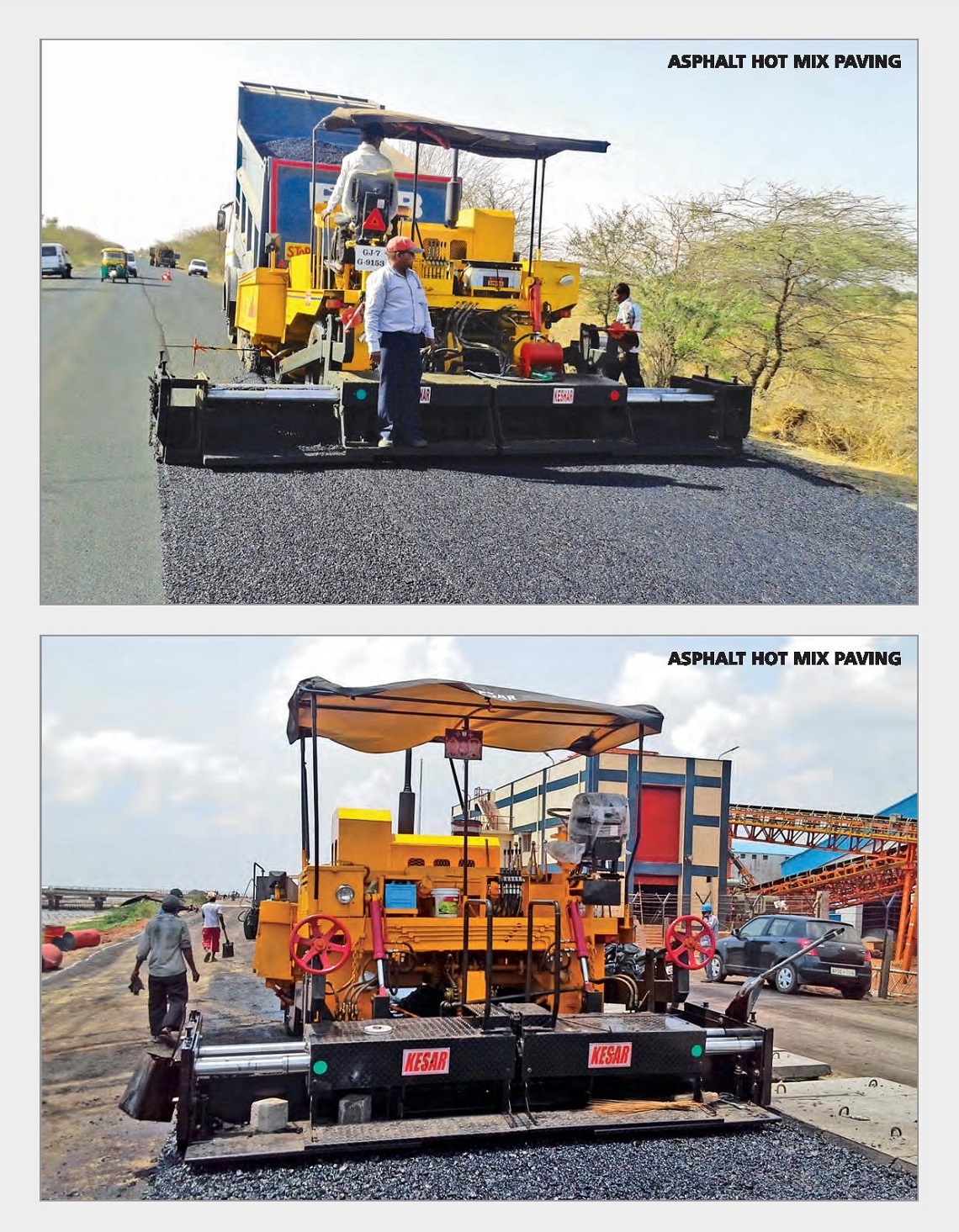 asphalt paver finisher